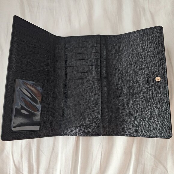 Coach Black Leather Wallet - Picture 3 of 3